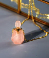 Load image into Gallery viewer, Essential Oil Crystal Pendant Necklace