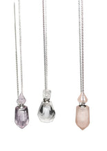 Load image into Gallery viewer, Essential Oil Crystal Pendant Necklace
